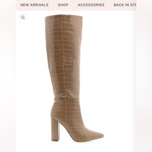 Billini Croc Nude Boots
